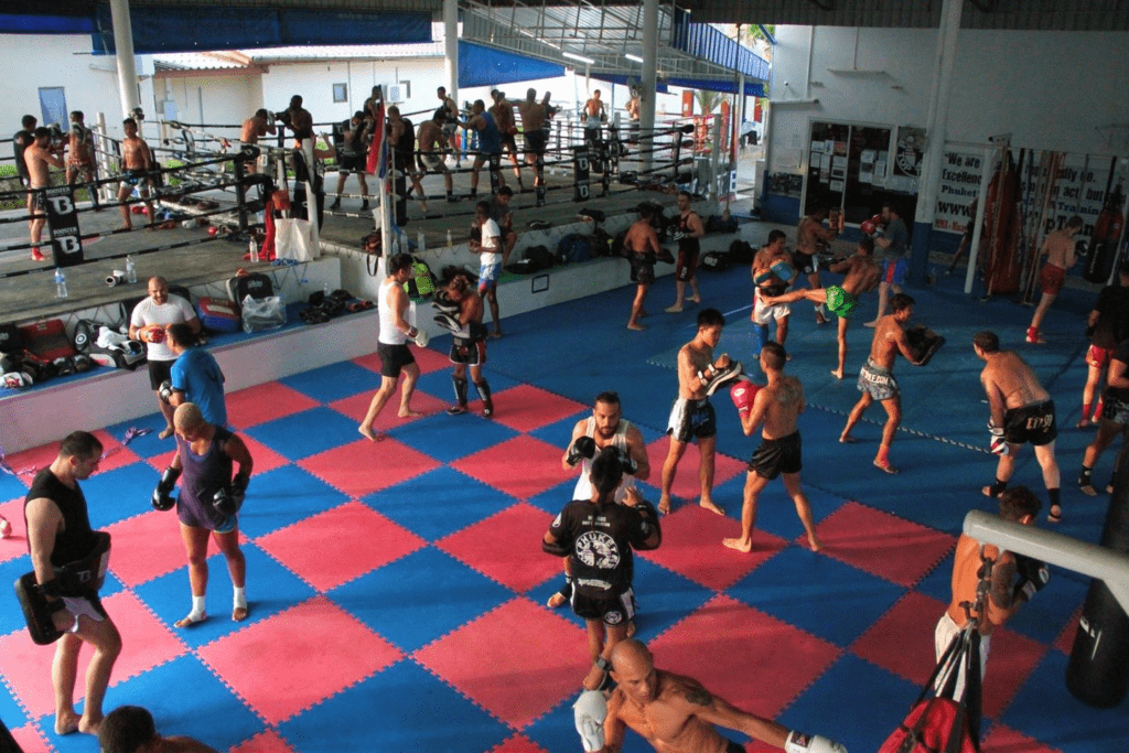 Training at Fight Street Chalong, Phuket Thailand